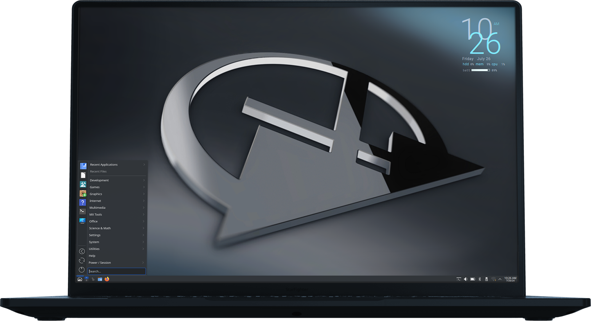 Laptop with MX Linux Laptop with pre-installed MX Linux