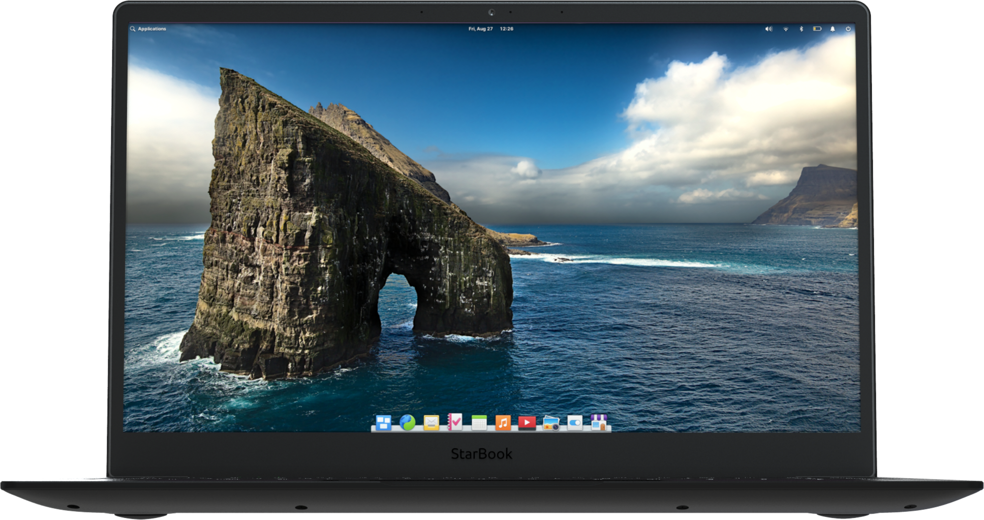 Laptop with elementary Linux Laptop with pre-installed elementary Linux