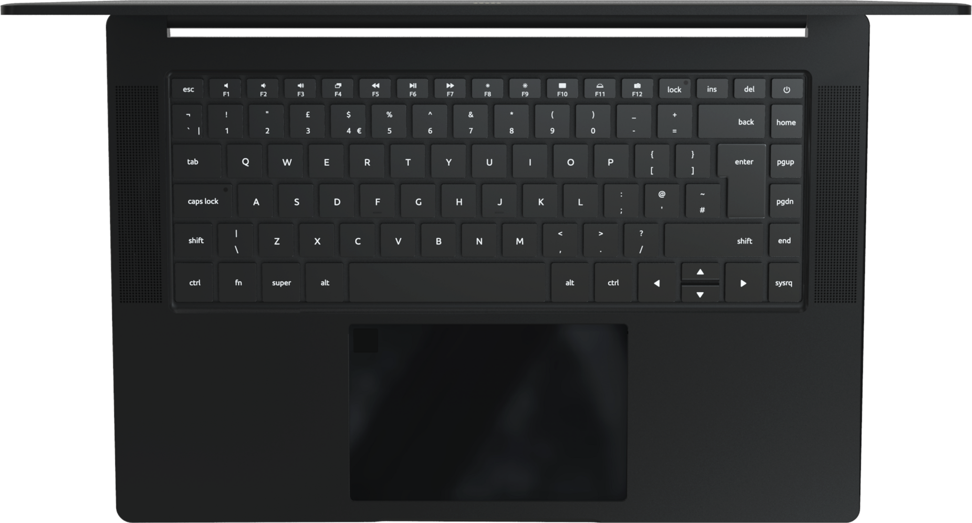 StarFighter Mk I Backlit keyboard Backlit keyboard n the StarFighter Mk I
